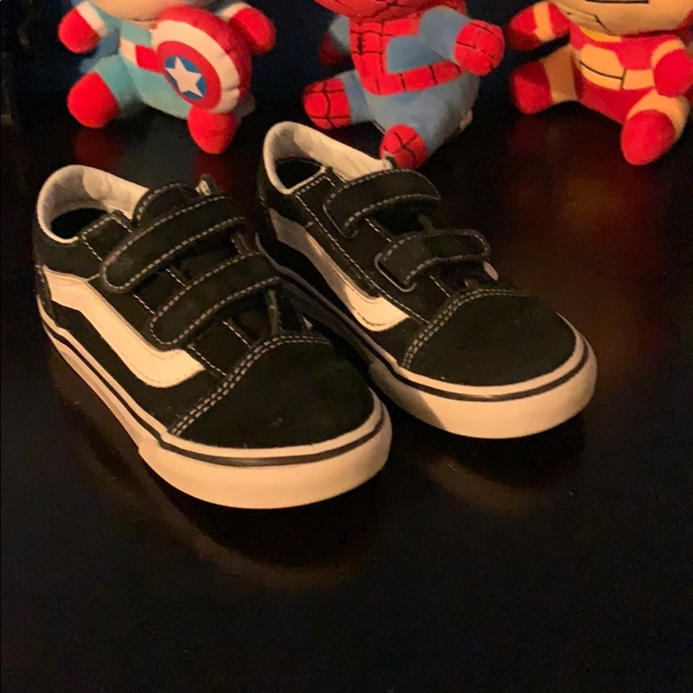 VANS Old Skool kids Velcro shoes